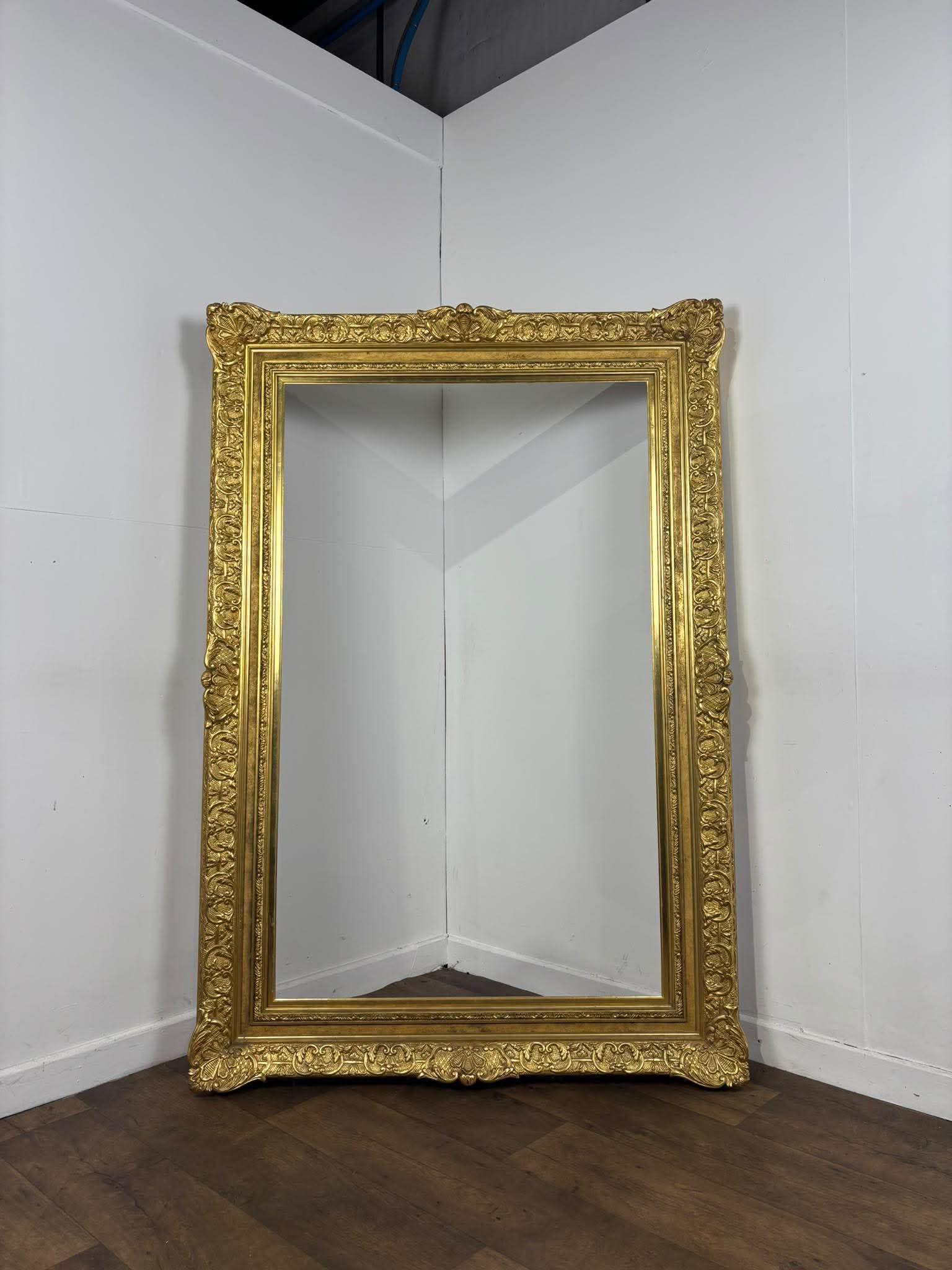Very Large Vintage Gold Decorative Wooden Frame (1 of 11) Very Large Vintage Gold Decorative Wooden Frame (1 of 11)
