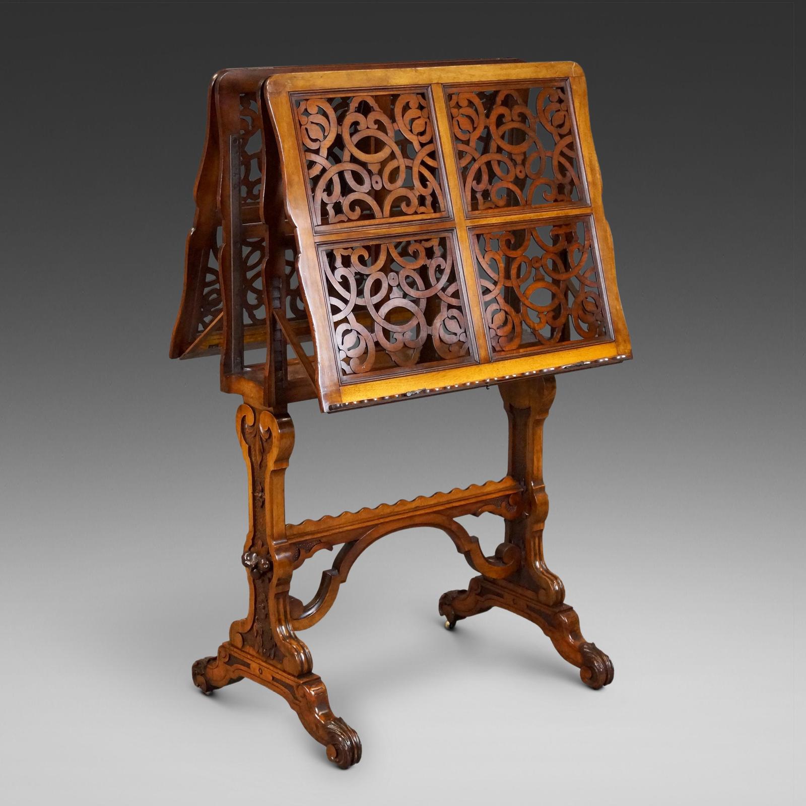 Mid 19th Century Walnut Folio (1 of 7)