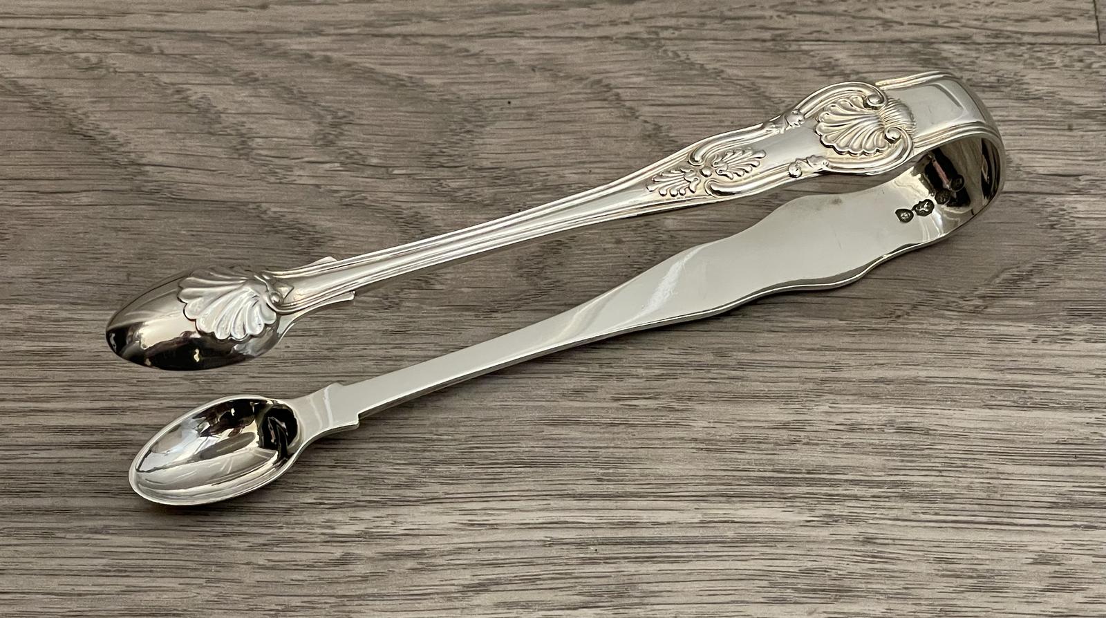 Rare Pair of William IV Silver Sugar Tongs by Mary Chawner 1836 (1 of 5) Rare Pair of William IV Silver Sugar Tongs by Mary Chawner 1836 (1 of 5)