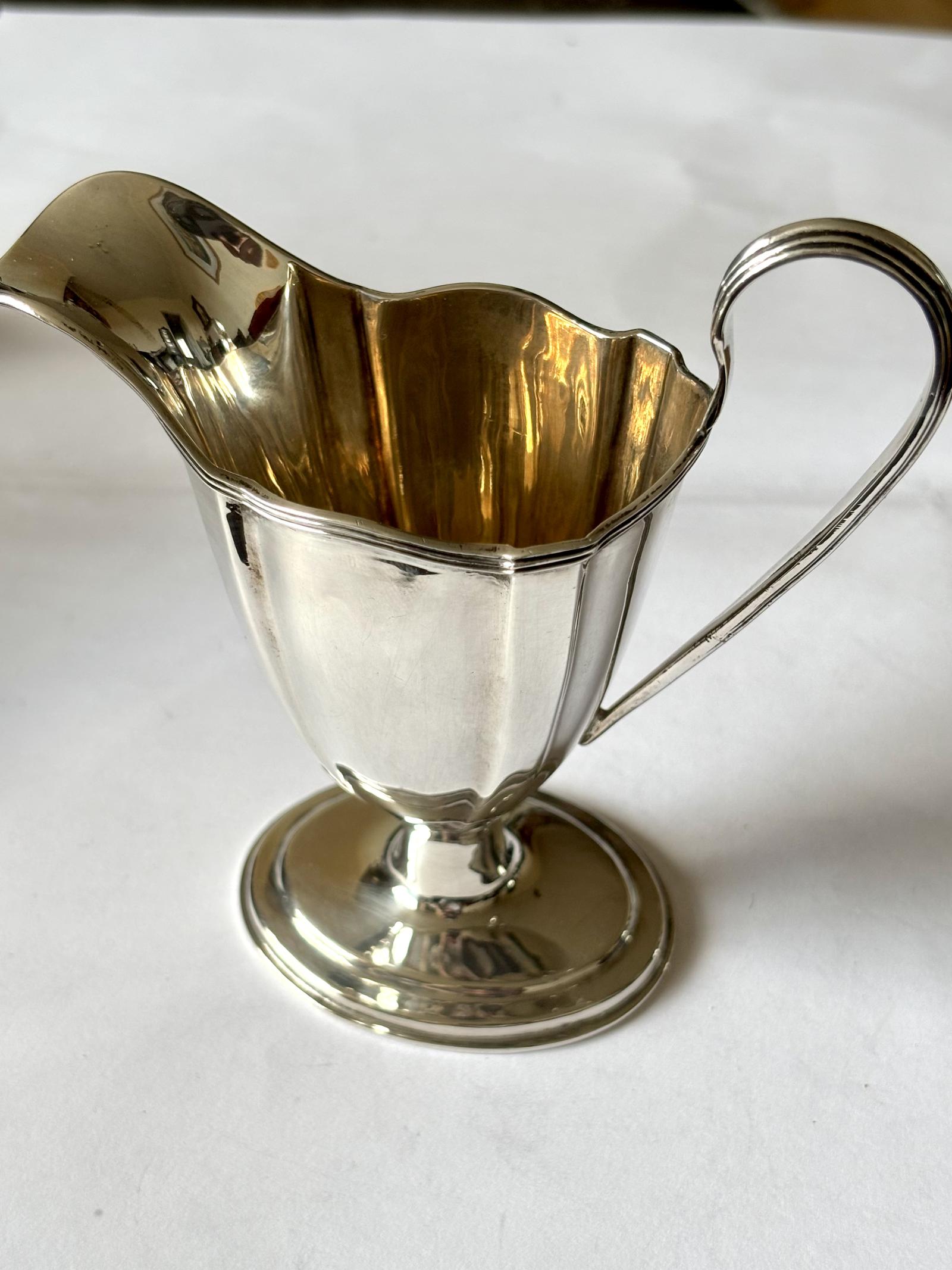 George V Silver Cream Jug Birmingham 1919 S Blanckensee & Son Ltd Helmet Shaped (1 of 8) George V Silver Cream Jug Birmingham 1919 S Blanckensee & Son Ltd Helmet Shaped (1 of 8)