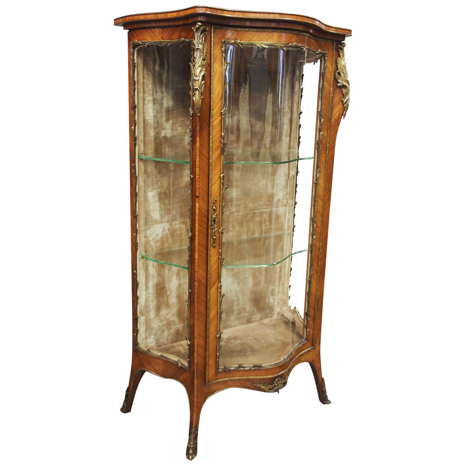 French Rosewood Vitrine by Thomas Justice & Sons (1 of 14)
