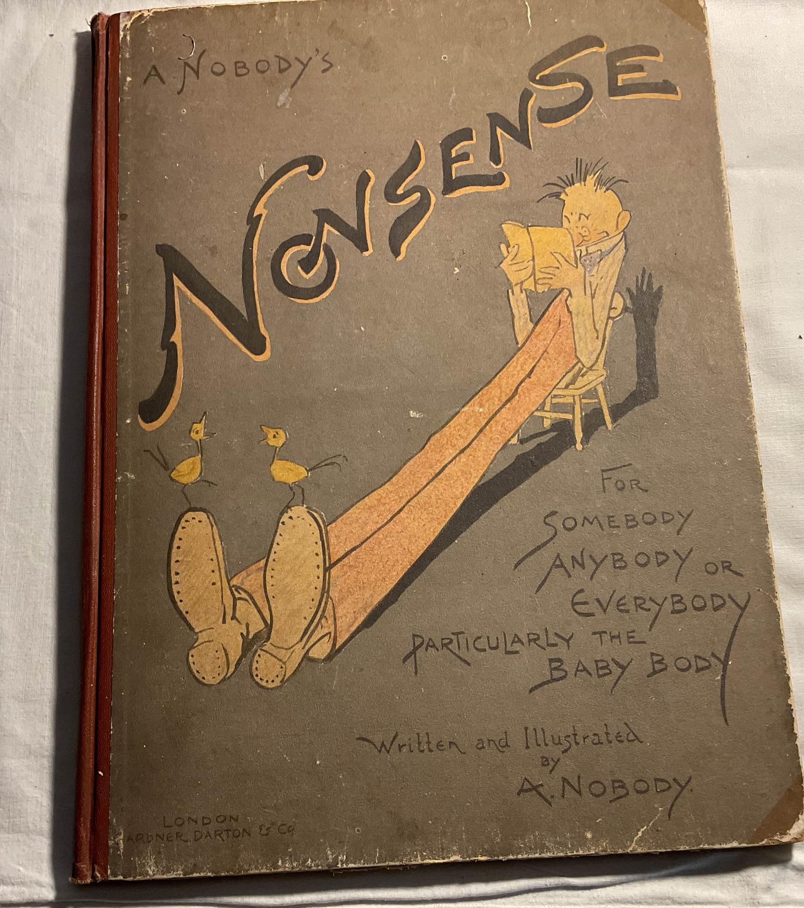 Children's Storybook - Nonsense Book by A. Nobody (1 of 9)