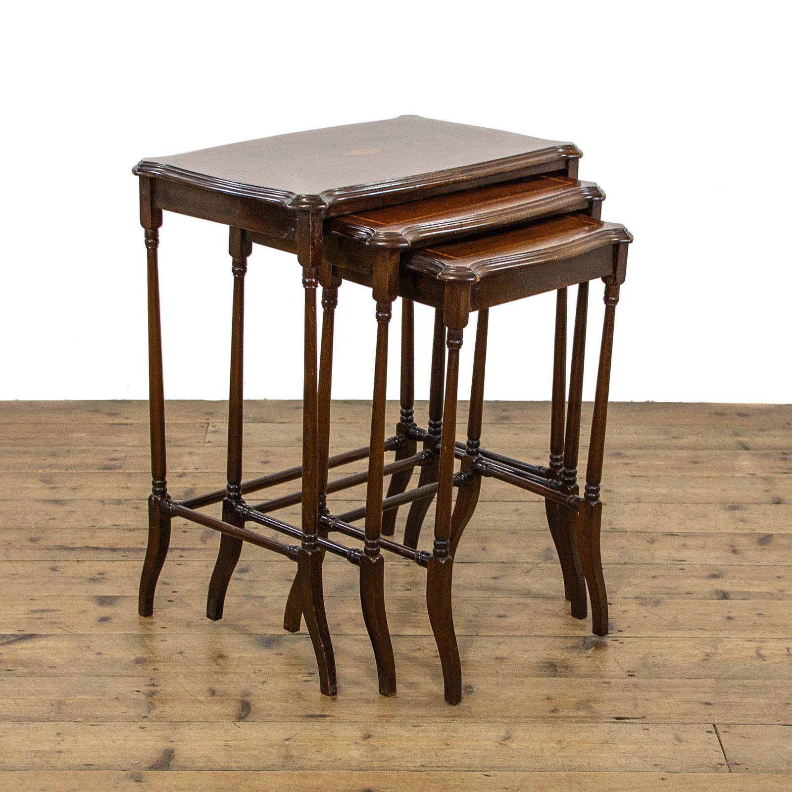 Antique Mahogany Nest of Tables (1 of 14)