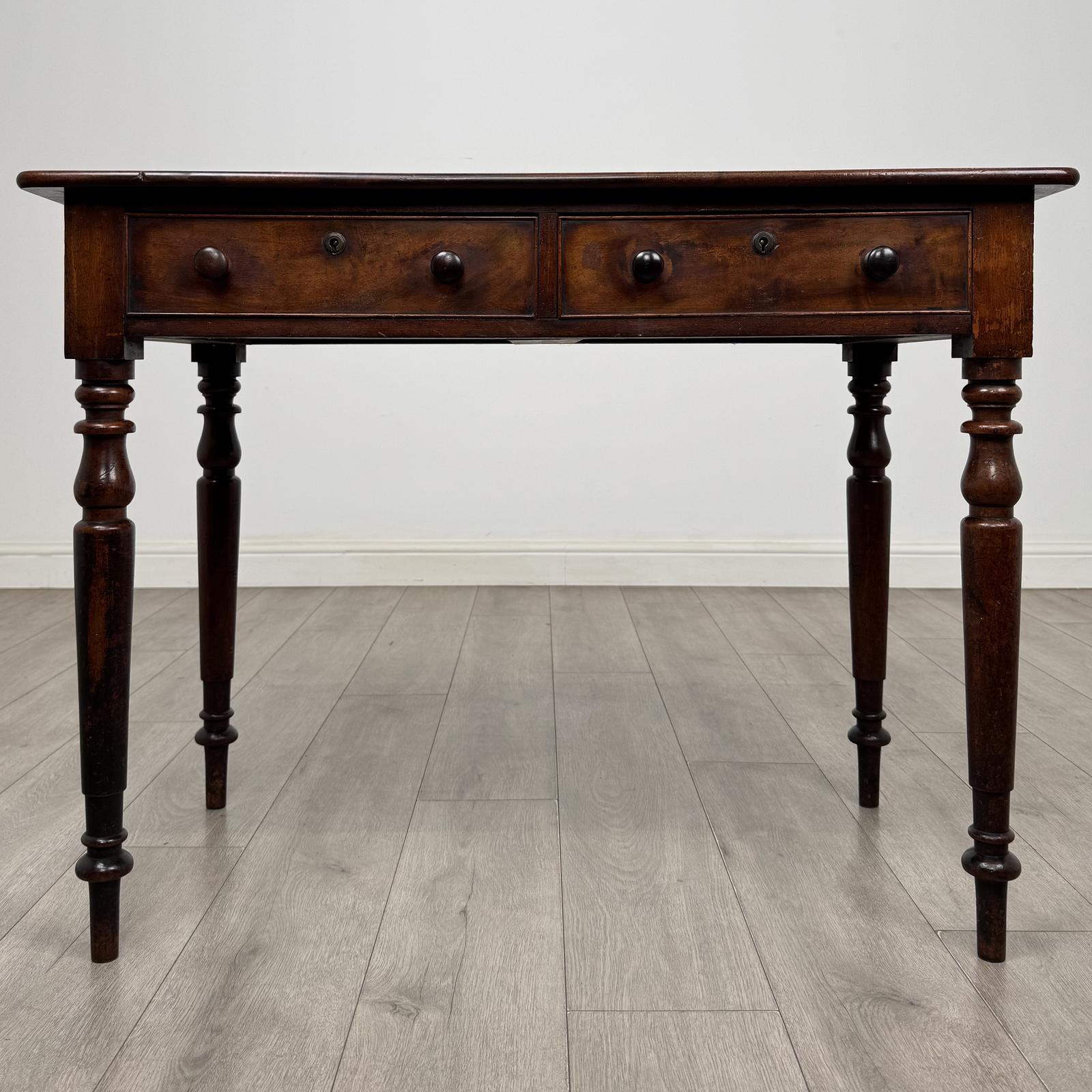 Antique 19th Century Victorian Writing Table In Mahogany (1 of 11) Antique 19th Century Victorian Writing Table In Mahogany (1 of 11)