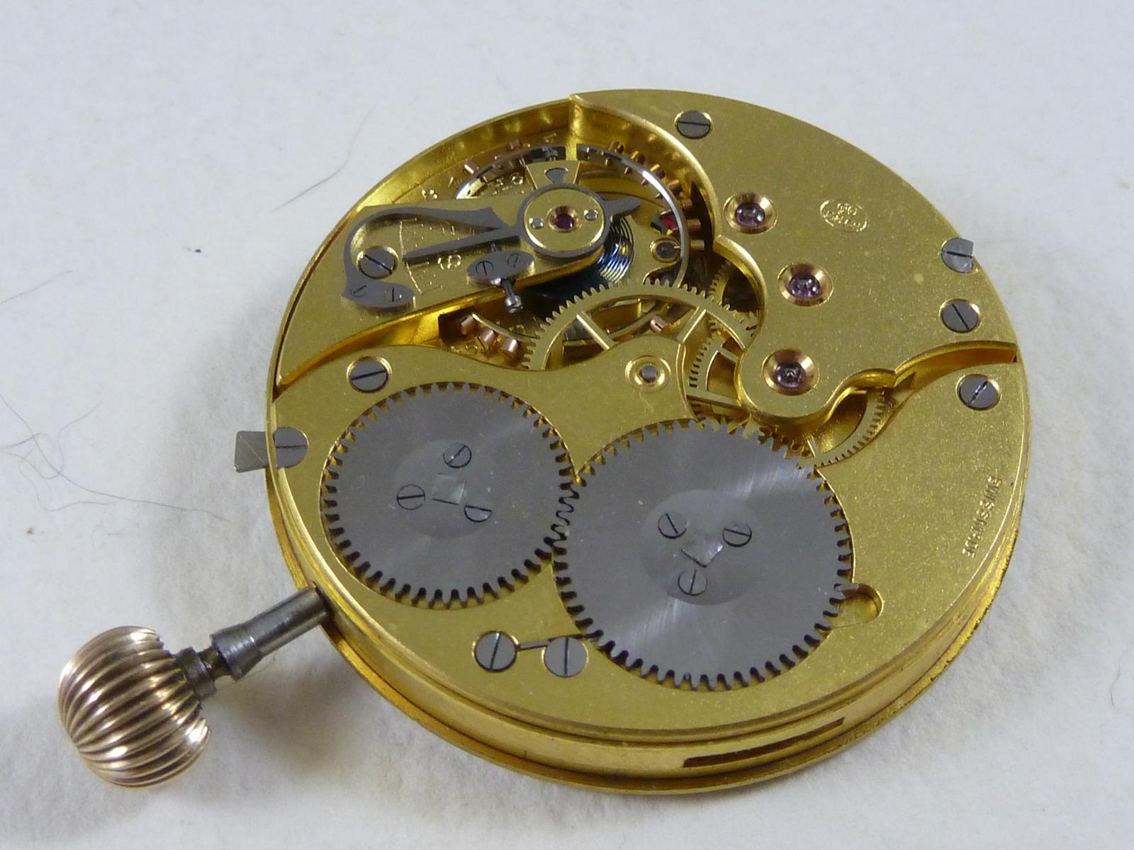S&Co Peerless Cal 57 Pocket Watch Movement Stauffer IWC (1 of 7)