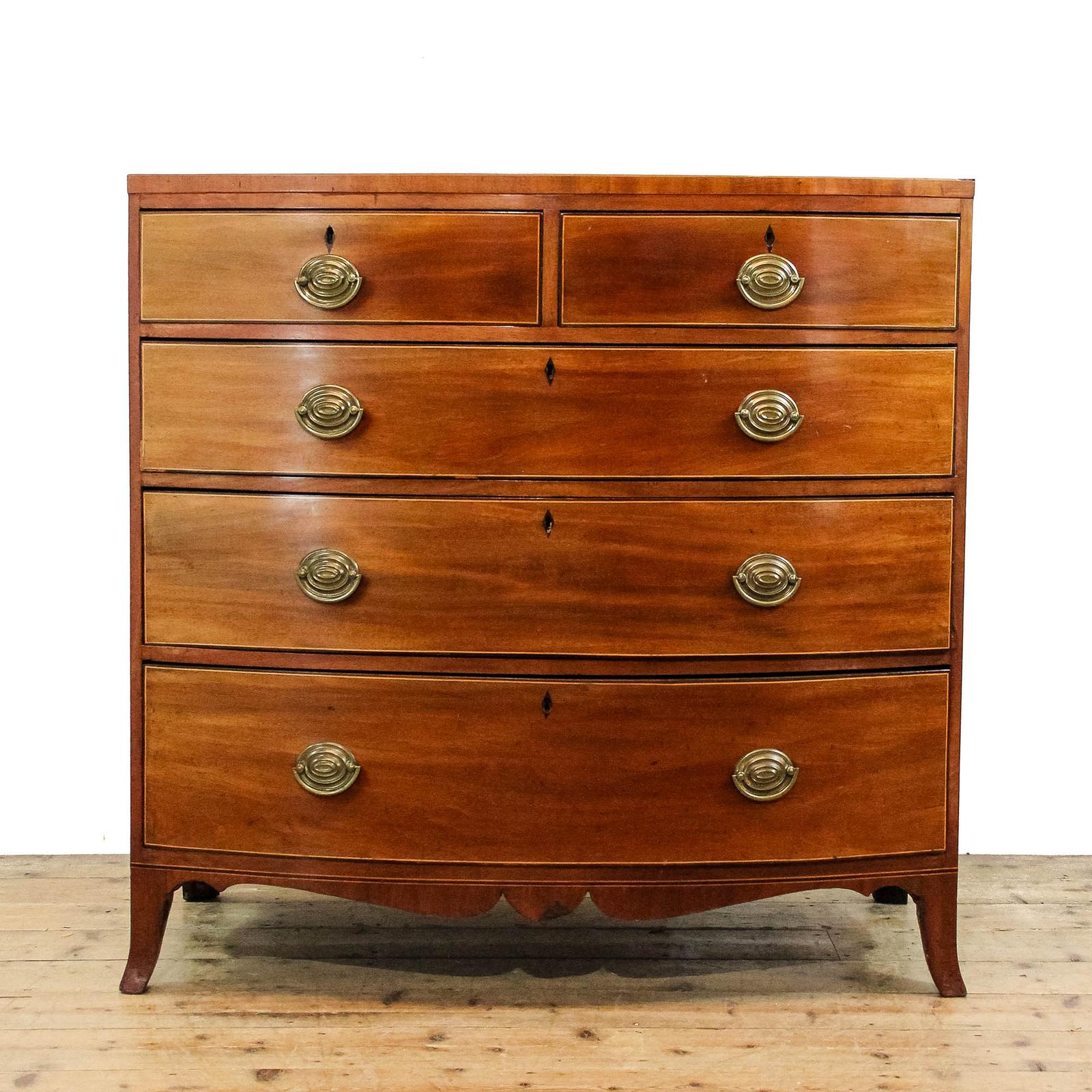 Antique Early 19th Century Mahogany Bow Front Chest of Drawers (1 of 10) Antique Early 19th Century Mahogany Bow Front Chest of Drawers (1 of 10)