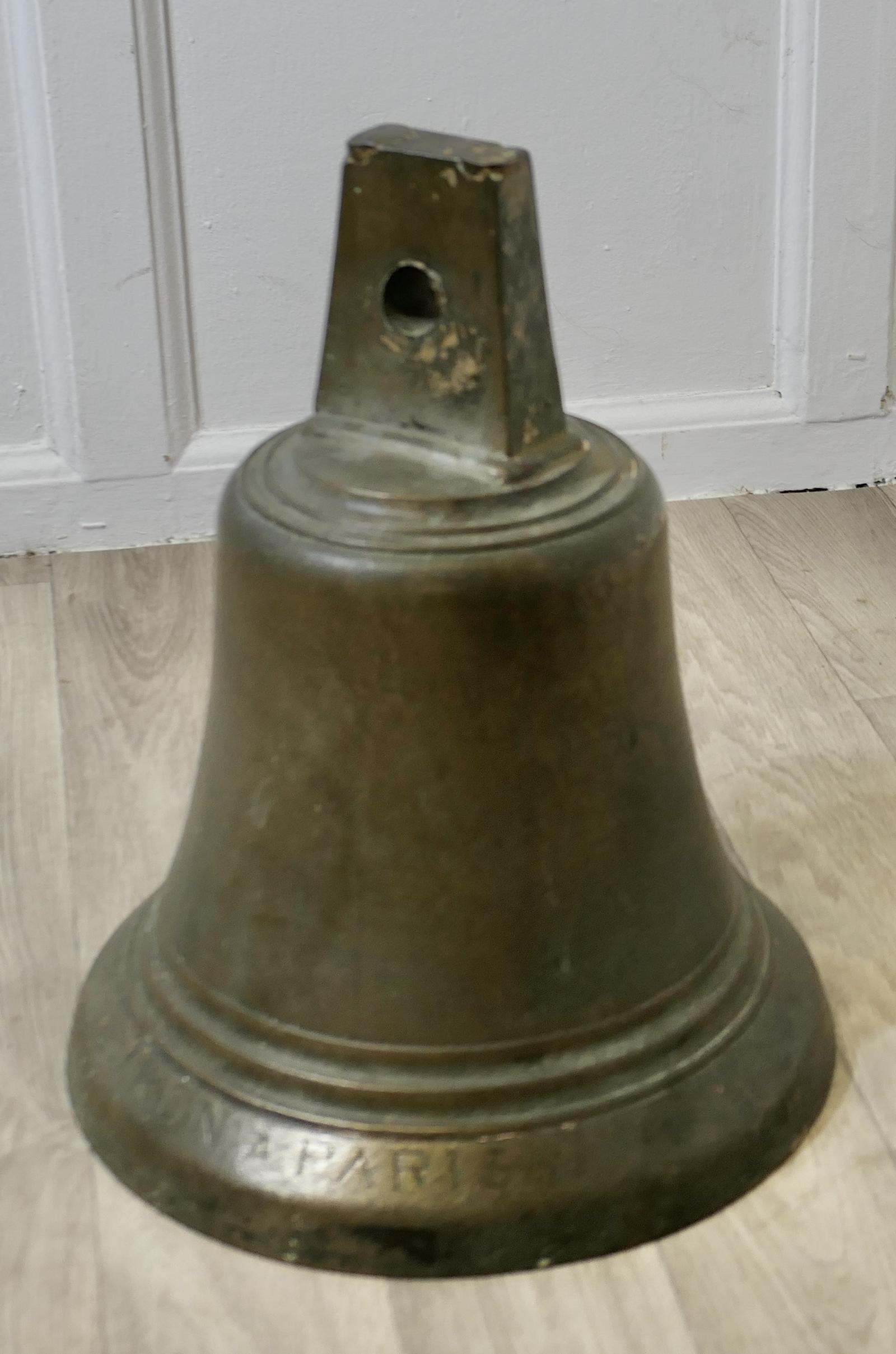 18th Century French Bronze Bell by Biron Paris (1 of 9)