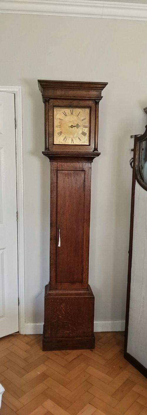 Small Georgian Oak Grandfather Longcase Clock (1 of 15) Small Georgian Oak Grandfather Longcase Clock (1 of 15)