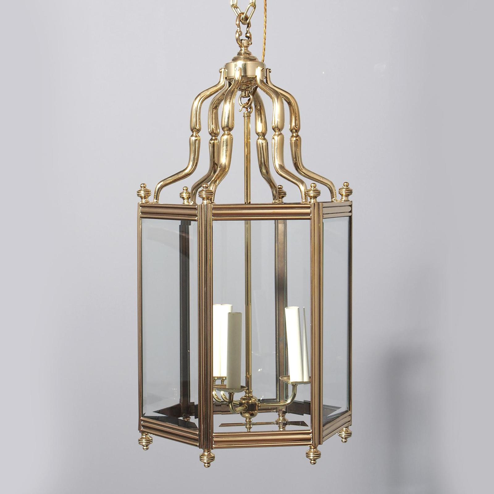 Victorian Cast Brass & Copper Hall Lantern (1 of 5) Victorian Cast Brass & Copper Hall Lantern (1 of 5)