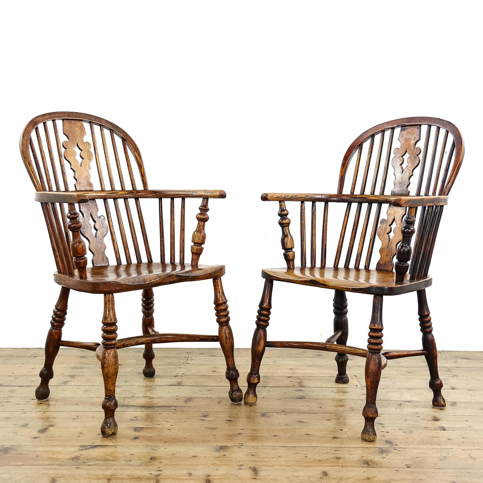 Pair of Antique Georgian Ash & Elm Windsor Chairs (1 of 12) Pair of Antique Georgian Ash & Elm Windsor Chairs (1 of 12)