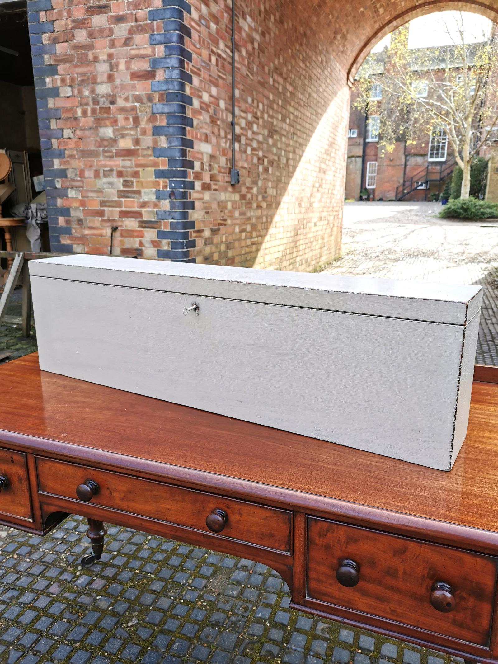 Late 19th Century Painted Mahogany Telescope Storage Box (1 of 3) Late 19th Century Painted Mahogany Telescope Storage Box (1 of 3)