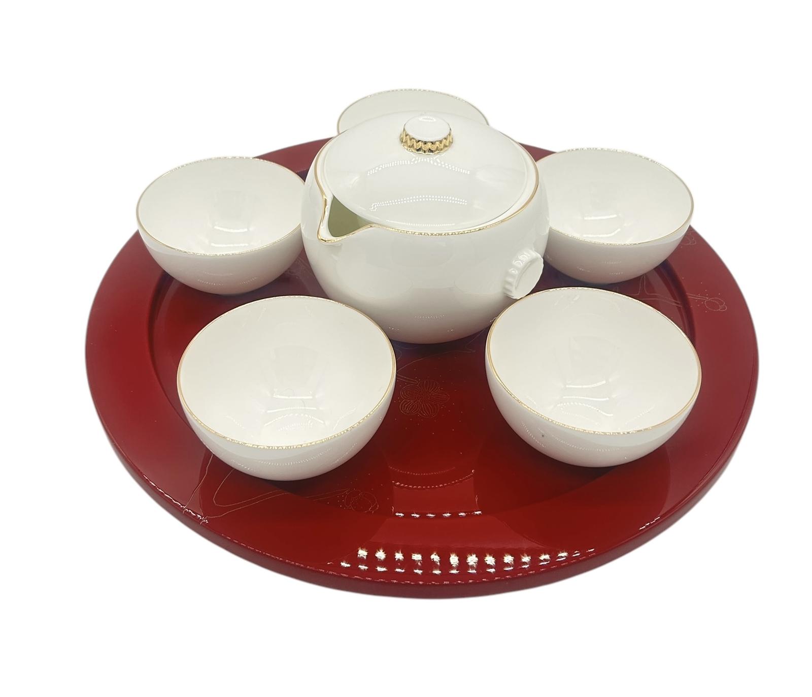 Vintage Porcelain Cartier Tea Set - Set of 5 - Made in Japan - New in Box (1 of 10) Vintage Porcelain Cartier Tea Set - Set of 5 - Made in Japan - New in Box (1 of 10)