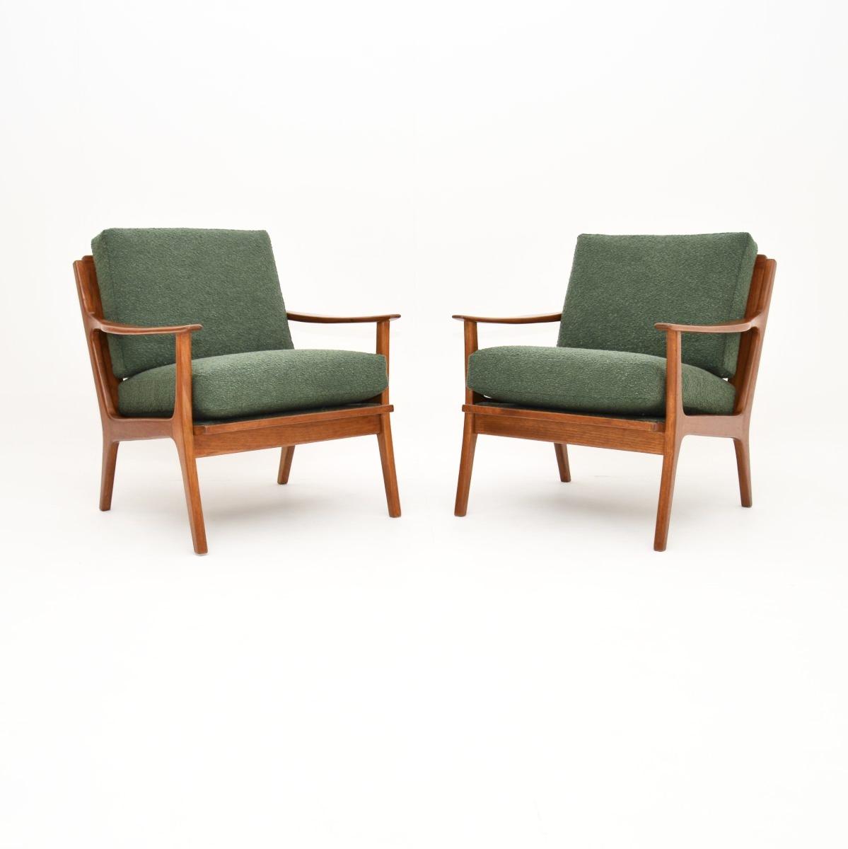 Pair of Vintage Danish Teak Armchairs (1 of 12)