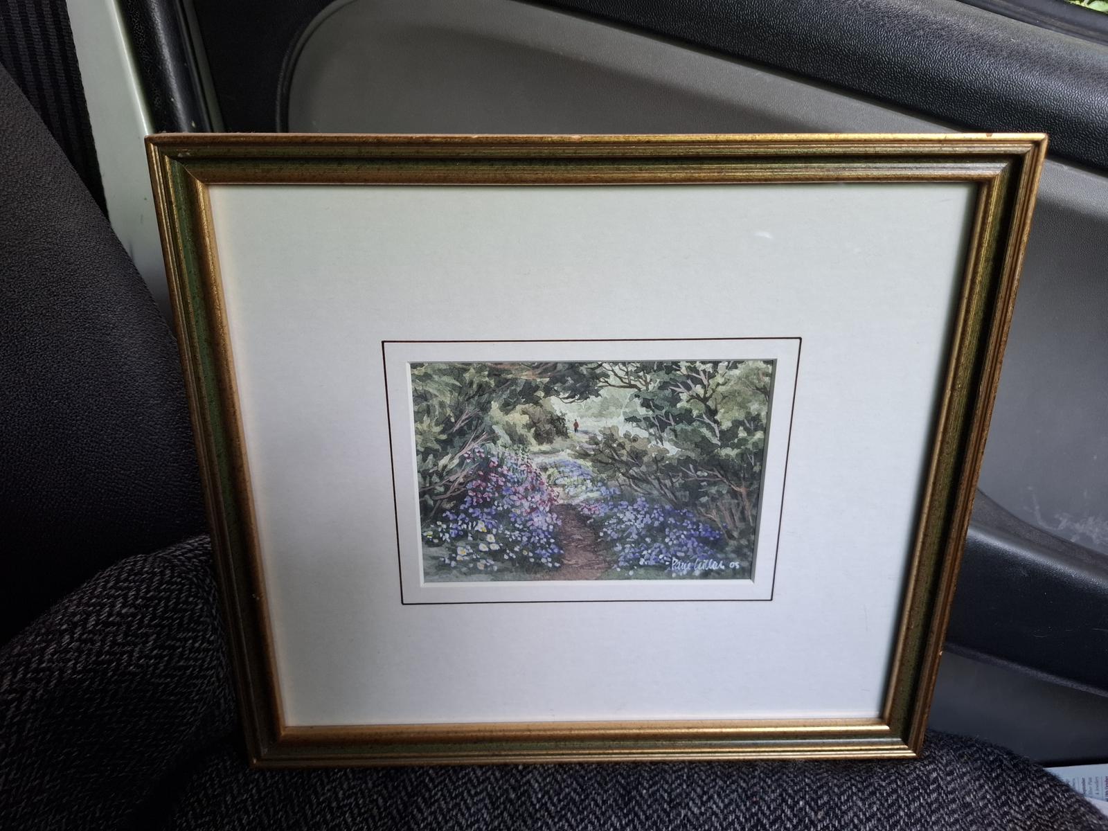 Lovely Small Vintage Watercolour - Paul Killick - Woodland Scene - 2005 (1 of 2)