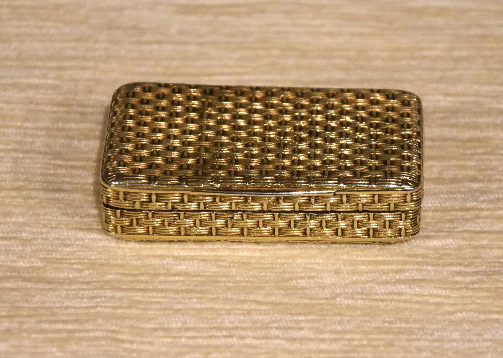 George III Silver Gilt Snuff Box (1 of 5)