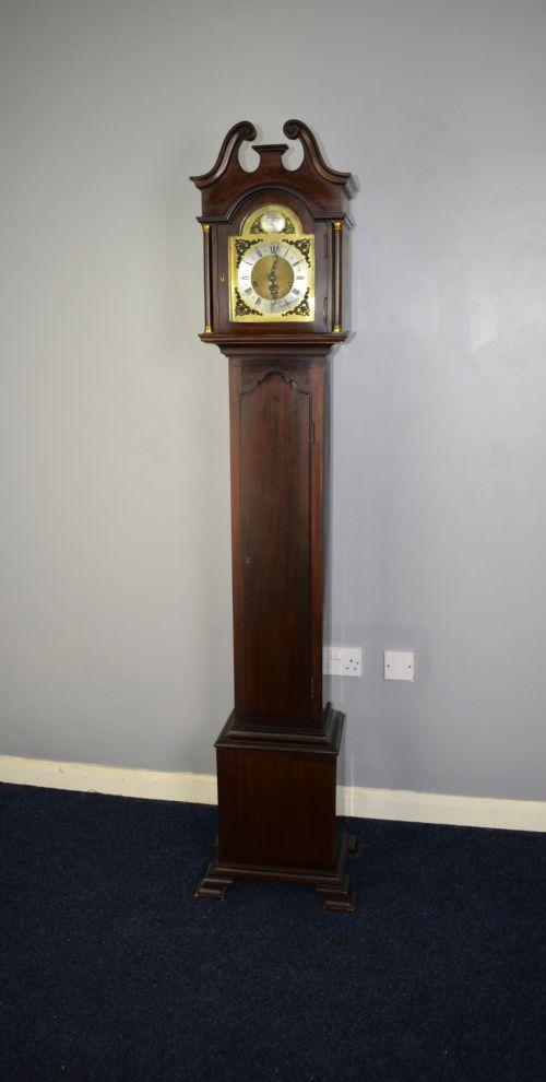 Grandmother or Small Grandfather Longcase Clock - Early 20th Century (1 of 11)