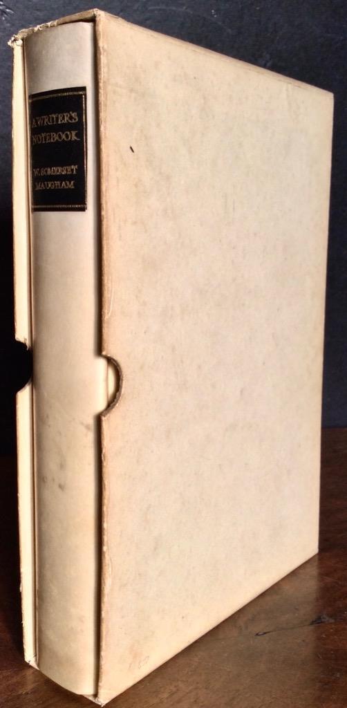 1949 W Somerset Maugham Signed Ltd Edition A Writer's Notebook In Vellum & Case (1 of 4) 1949 W Somerset Maugham Signed Ltd Edition A Writer's Notebook In Vellum & Case (1 of 4)
