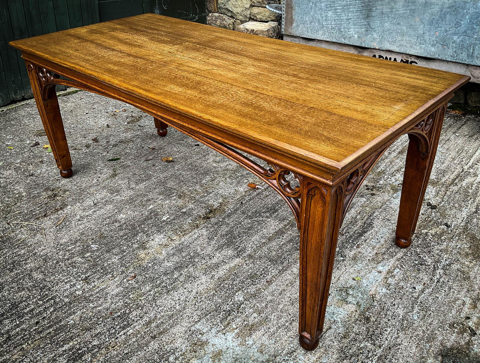 Victorian Gothic Dining Table (1 of 7) Victorian Gothic Dining Table (1 of 7)