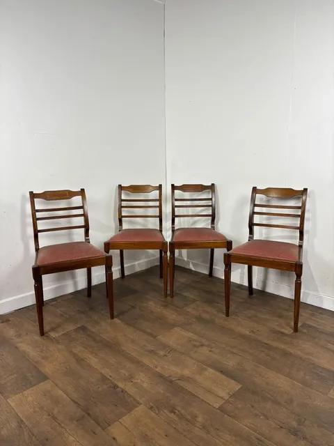 Reproduction Set of Four Mahogany Inlaid Dining Chairs (1 of 14) Reproduction Set of Four Mahogany Inlaid Dining Chairs (1 of 14)