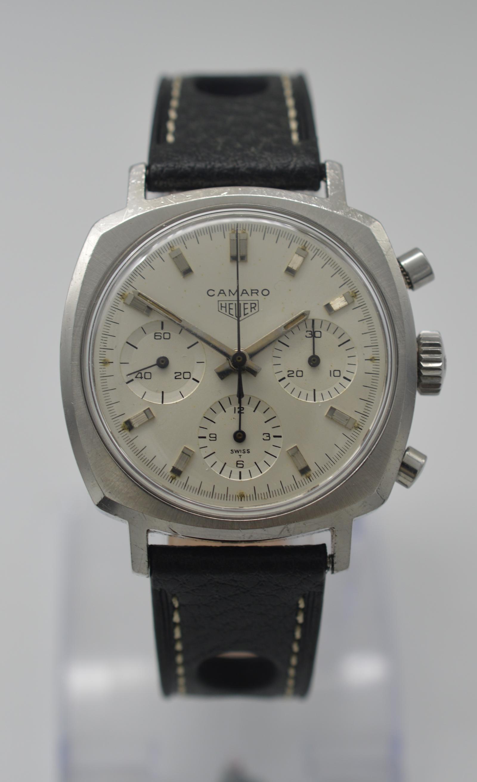 1970 Camaro Heuer 7220 Chronograph Wristwatch - Provenance (1 of 8)