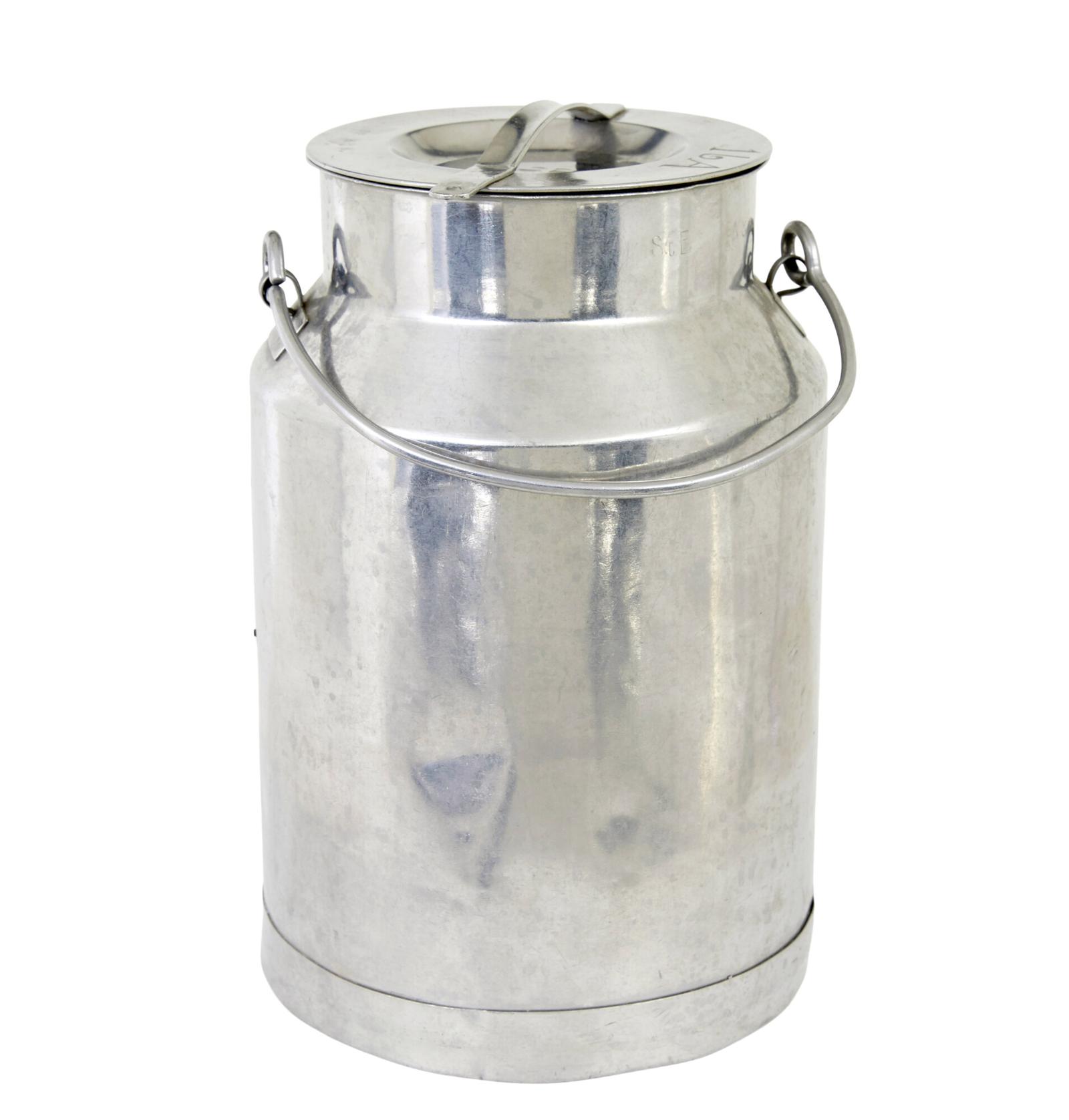 Mid Century Stainless Steel Milk Vessel (1 of 6)