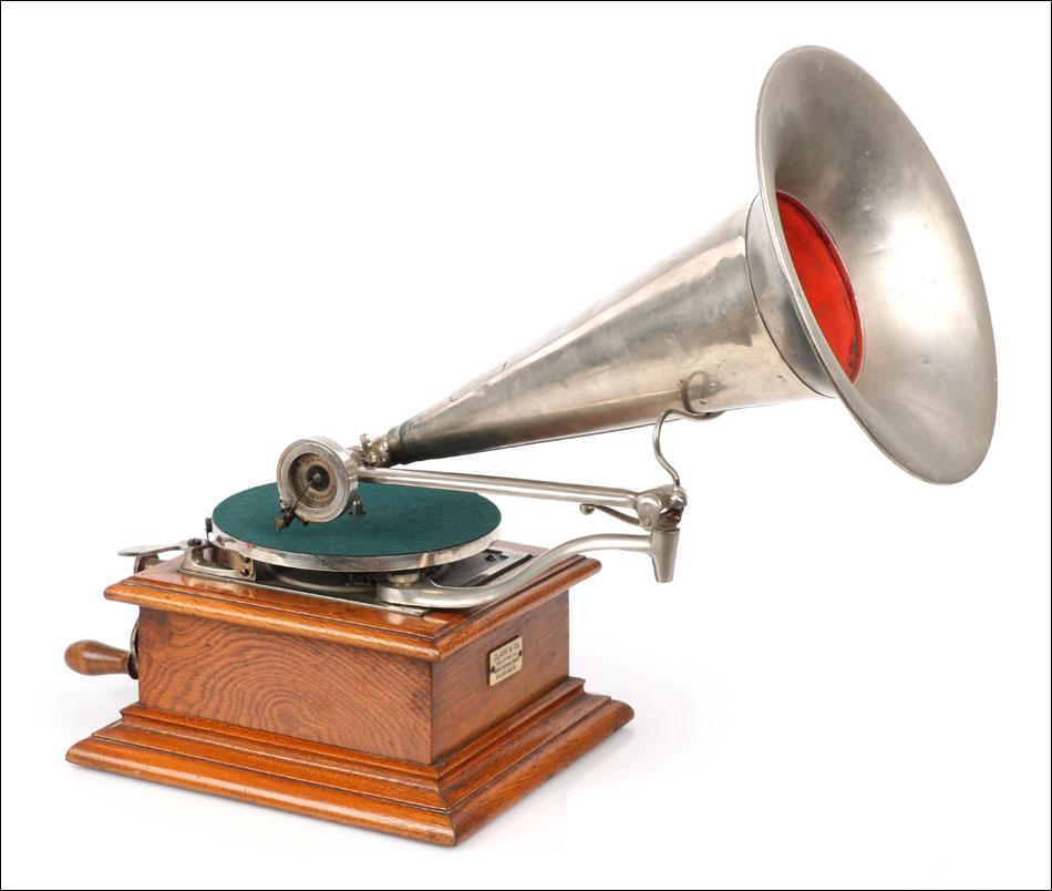 Antique Zonophone Phonograph - Gramophone Mod. 25N Europe Ca. 1904 (1 of 20)