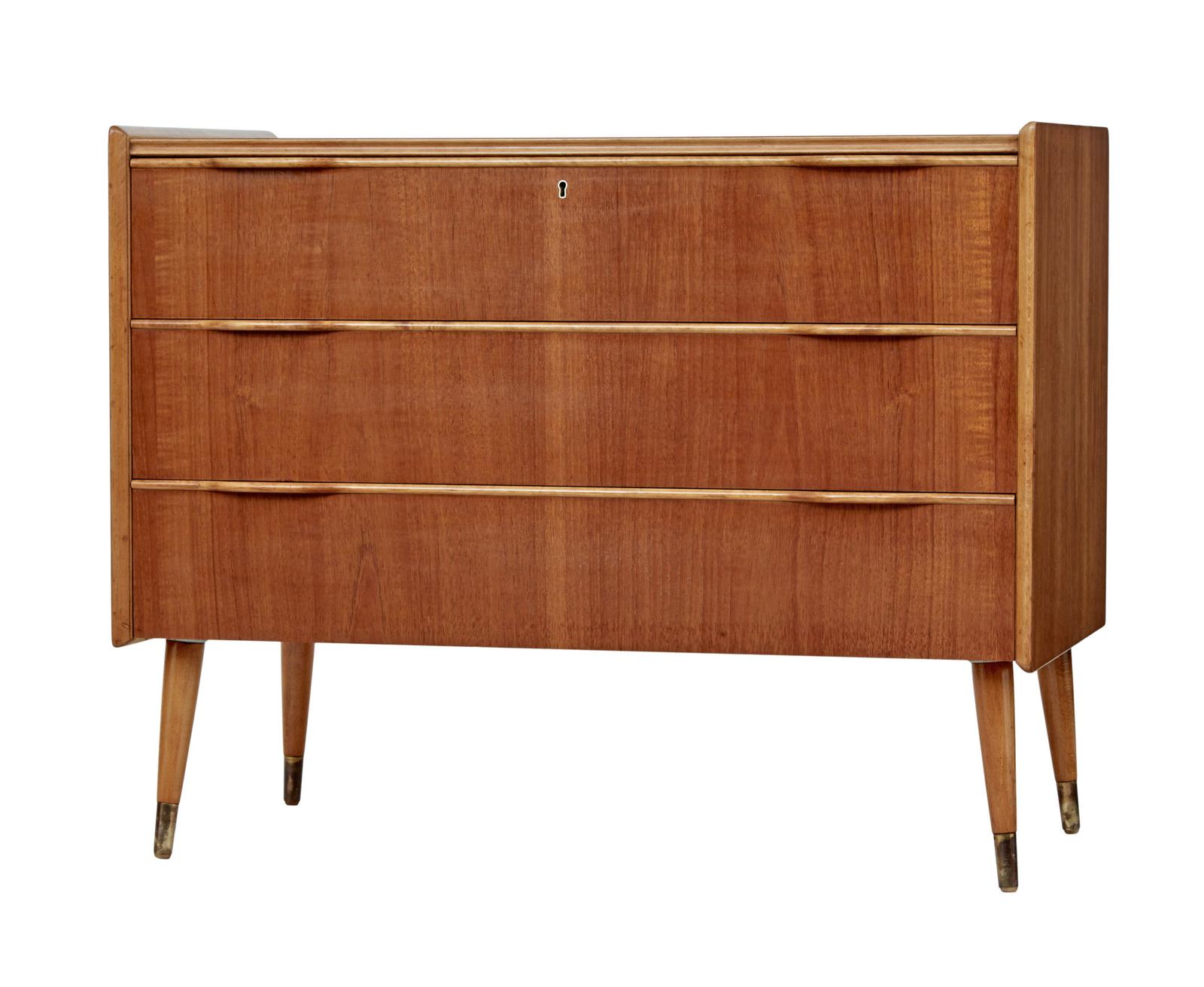 Mid 20th Century Danish Teak Chest of Drawers by Henning Jorgensen (1 of 8)