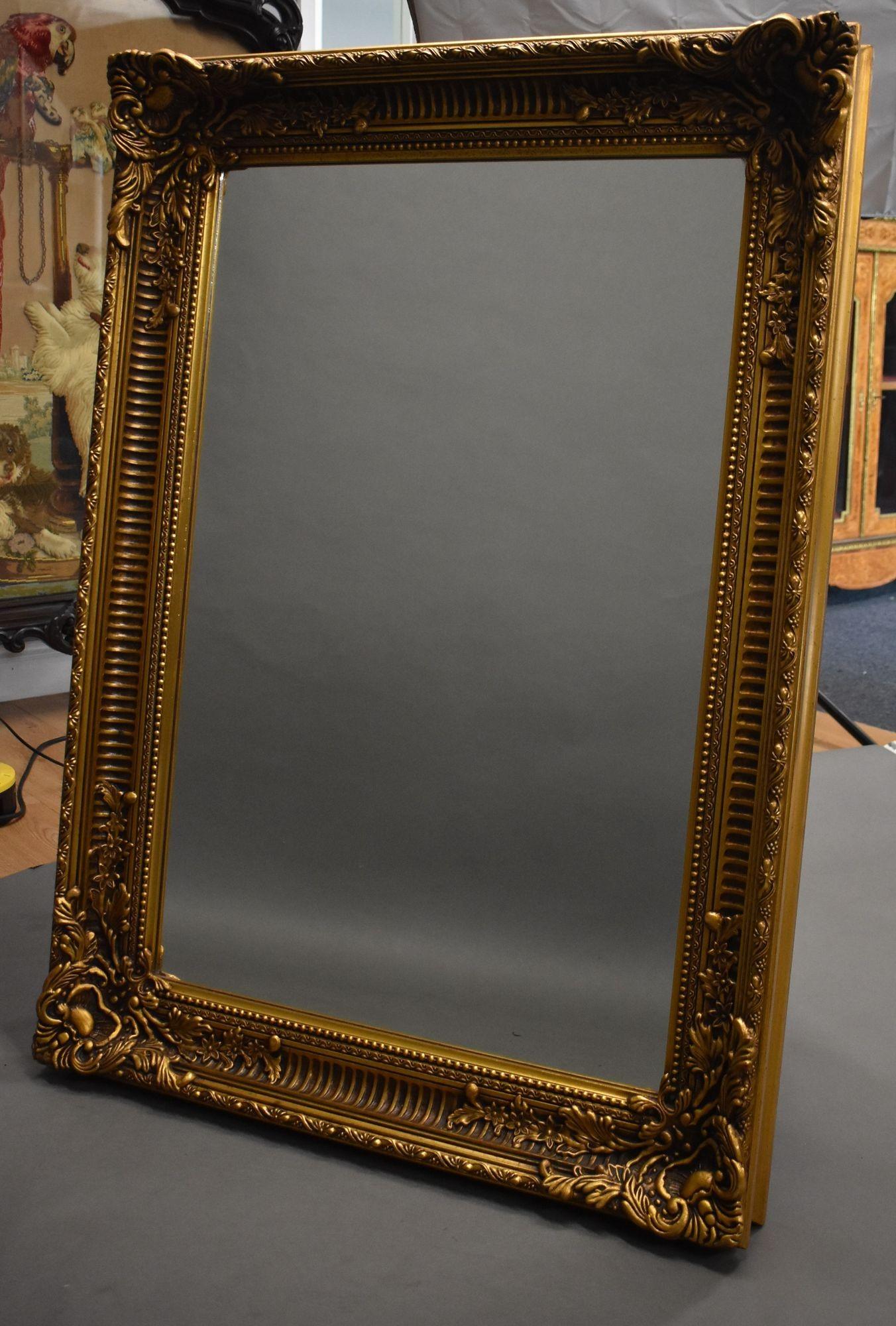 Mid 20th Century Ornate Gilt Mirror (1 of 7)