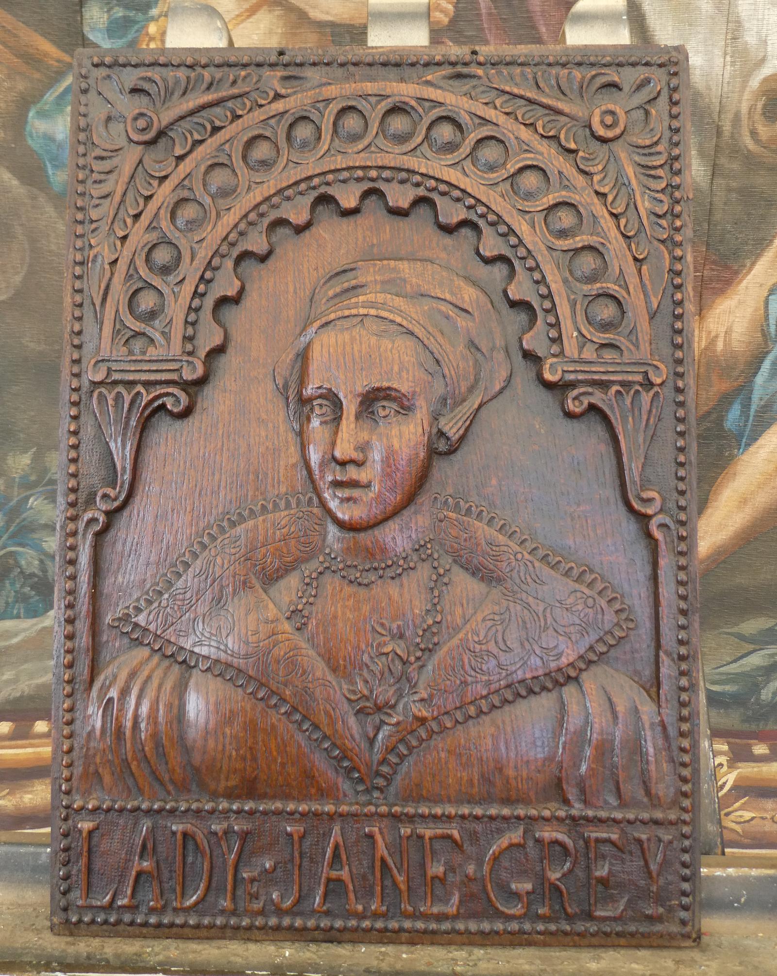 Panel Lady Jane Grey Oak 1680 (1 of 16) Panel Lady Jane Grey Oak 1680 (1 of 16)
