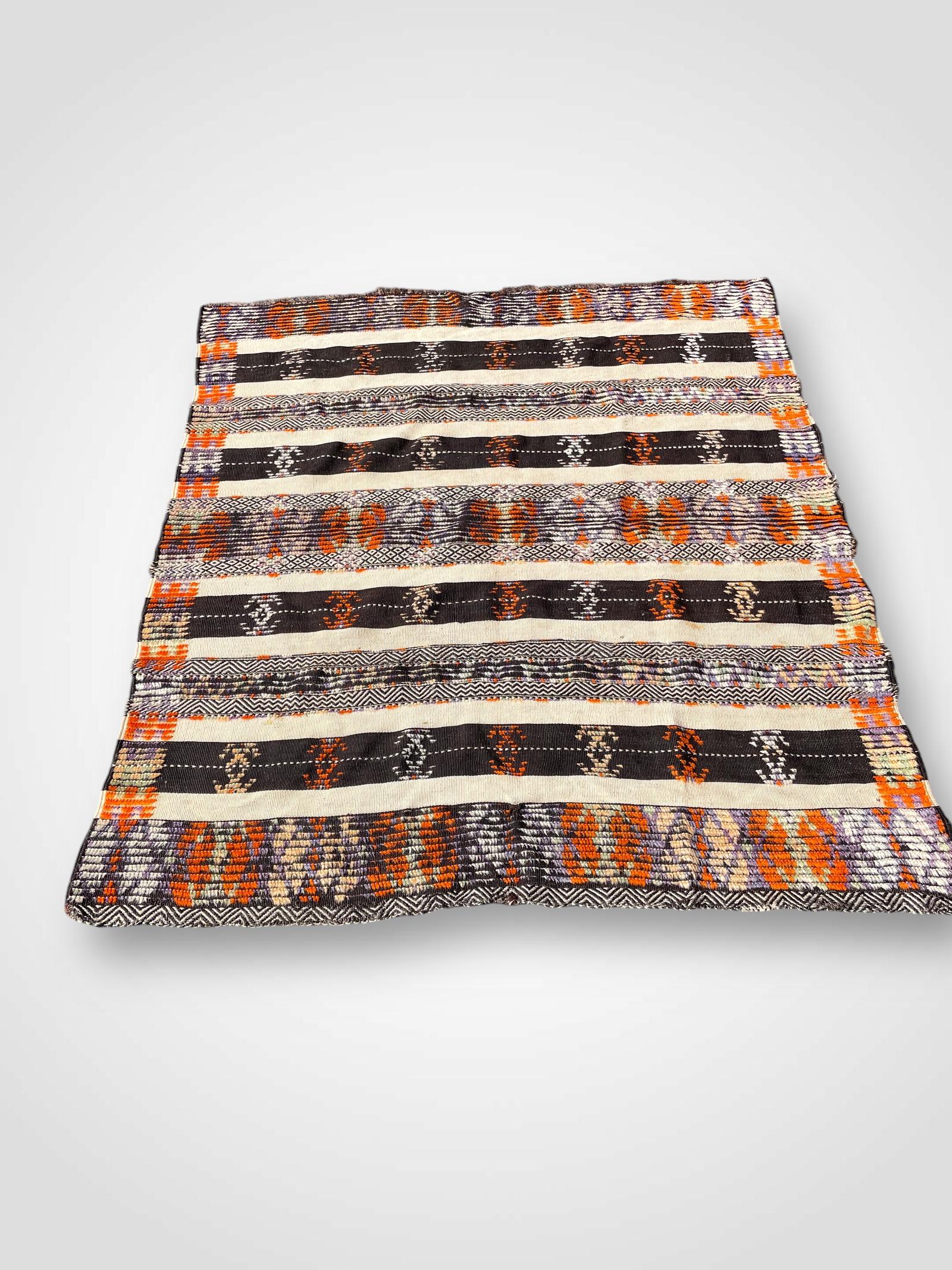 Vintage Rug Berber Kilim Moroccan Handmade Wool Tribal Rug (1 of 14)