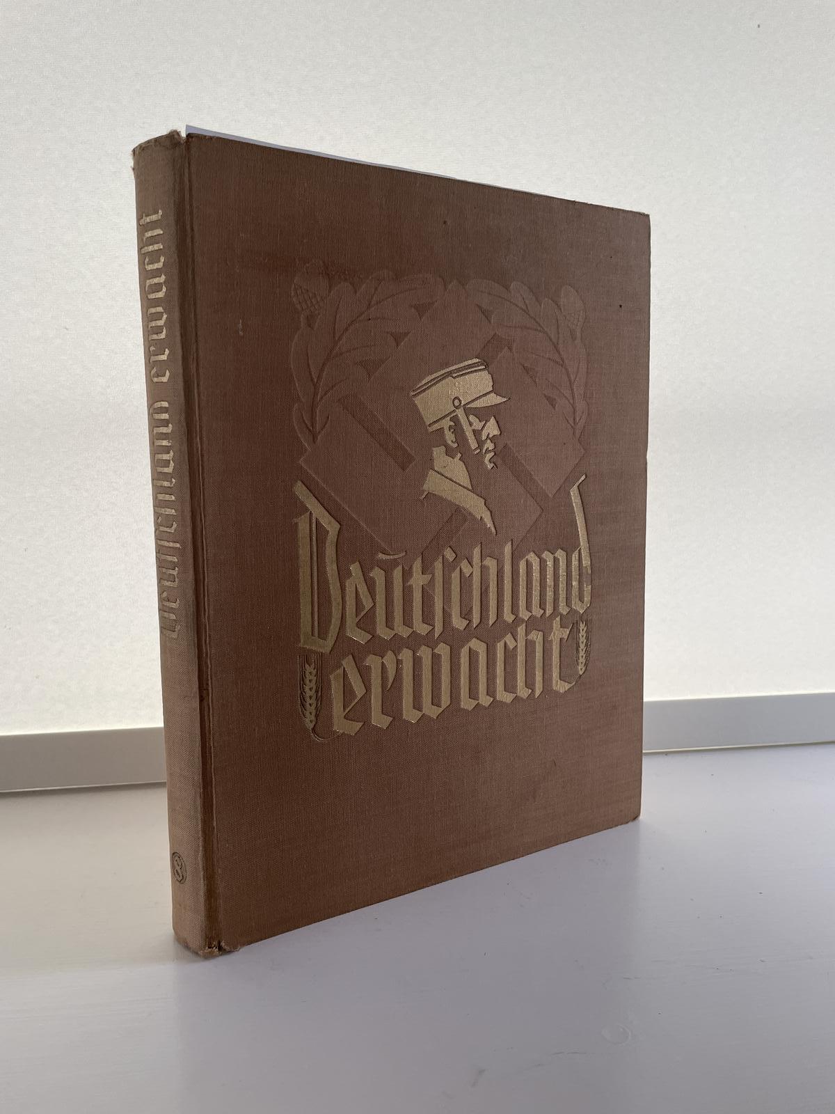 Nazi Germany Cigarette Card Book "Deutschland Erwacht" 1933 (1 of 4)