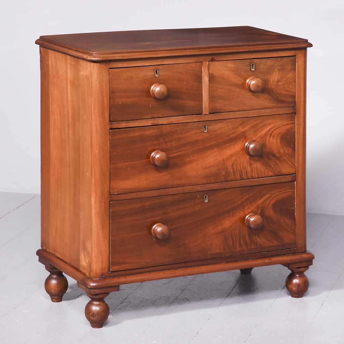 Neat Sized Victorian Chest of Drawers (1 of 9) Neat Sized Victorian Chest of Drawers (1 of 9)