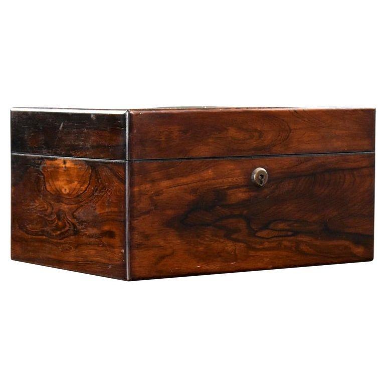 19th Century Rosewood Dressing / Jewellery Box (1 of 10)