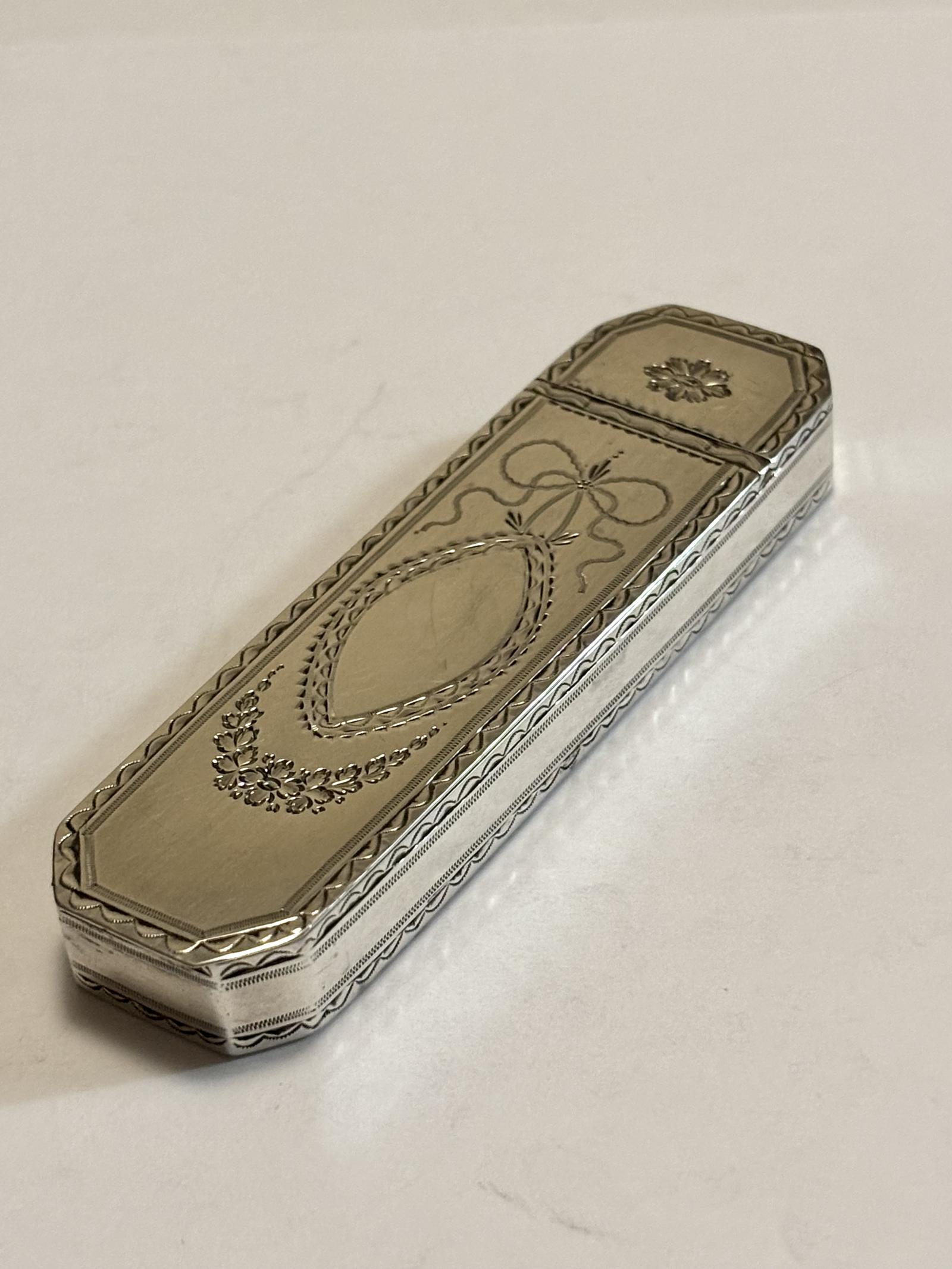 George III Sterling Silver Toothpick Holder Case Box Samuel Pemberton 1813 (1 of 16)