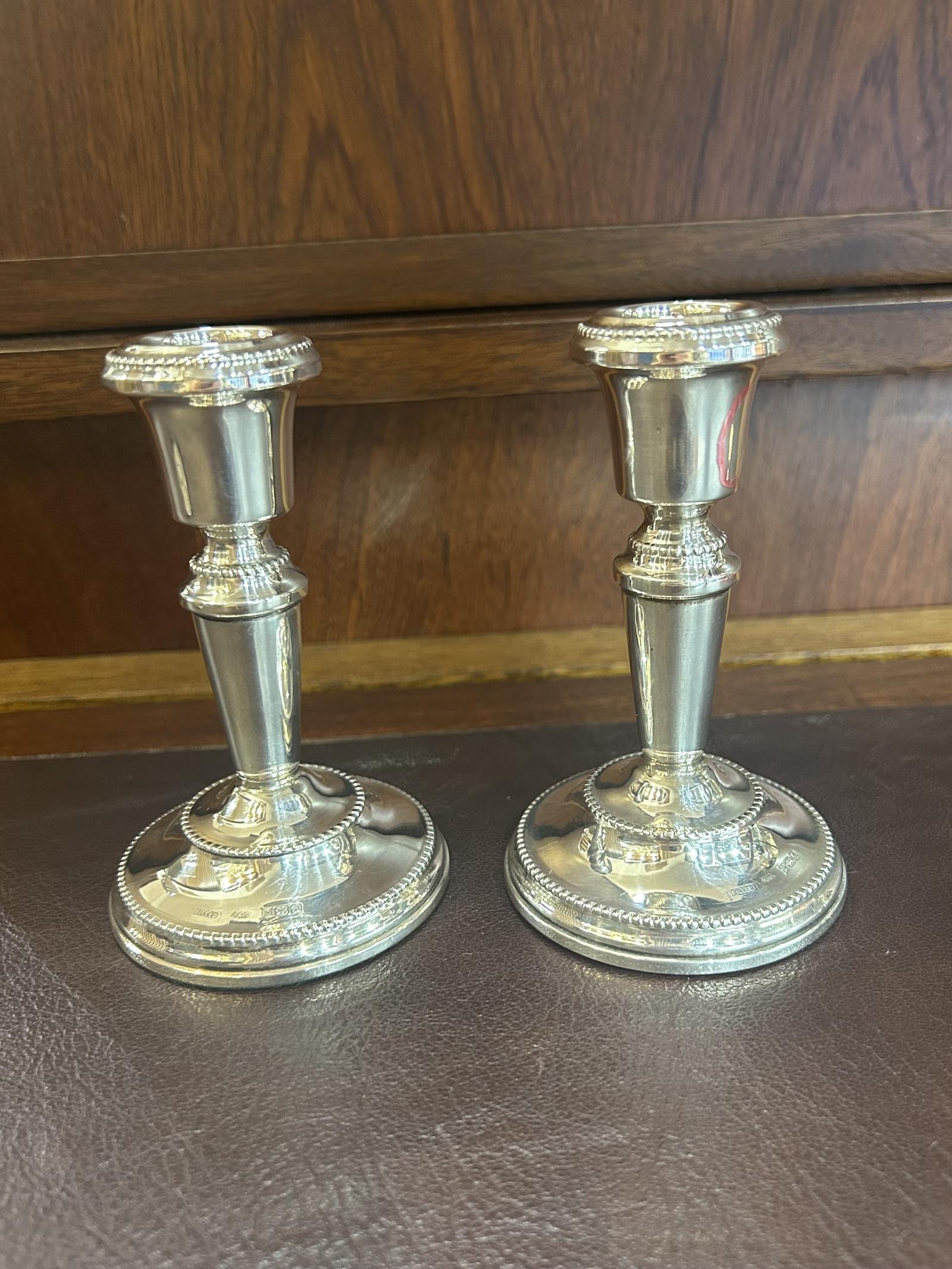 Pair of Silver Dwarf Candlesticks (1 of 3) Pair of Silver Dwarf Candlesticks (1 of 3)