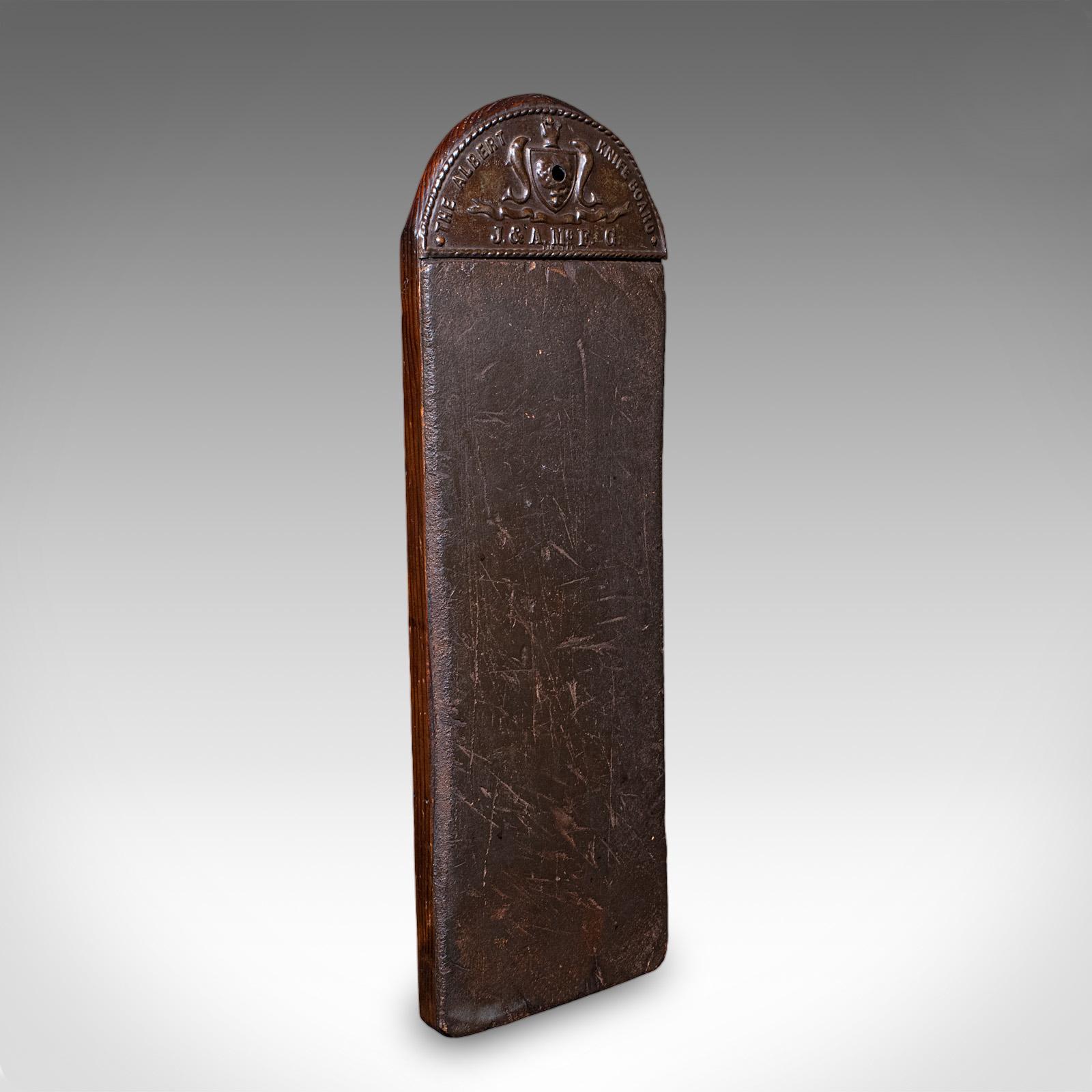 Antique Chef's Knife Board, Scottish, Leather, Sharpener, Kitchen, Victorian (1 of 9) Antique Chef's Knife Board, Scottish, Leather, Sharpener, Kitchen, Victorian (1 of 9)