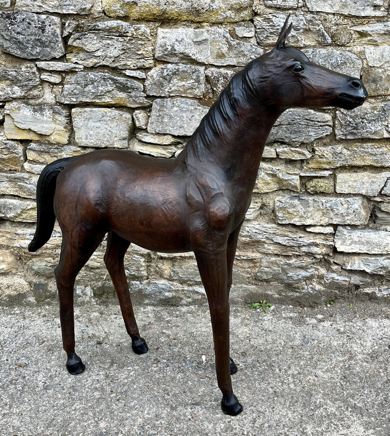 Large Leather Horse by Liberty London (1 of 14)