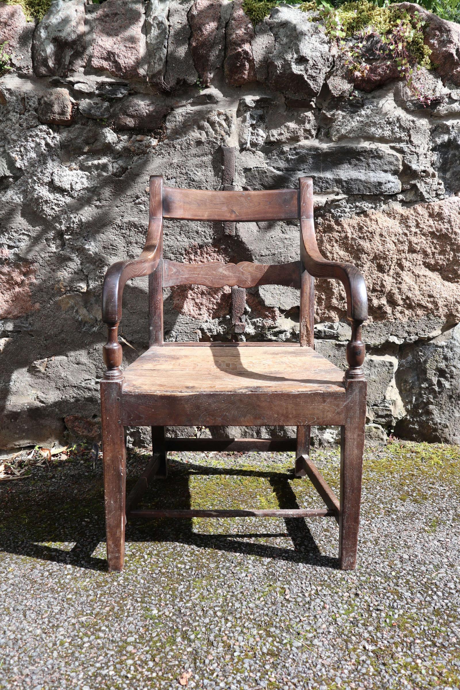 Georgian Scottish Vernacular Glasgow Pattern Armchair Laburnum c.1810-1830 (1 of 27) Georgian Scottish Vernacular Glasgow Pattern Armchair Laburnum c.1810-1830 (1 of 27)