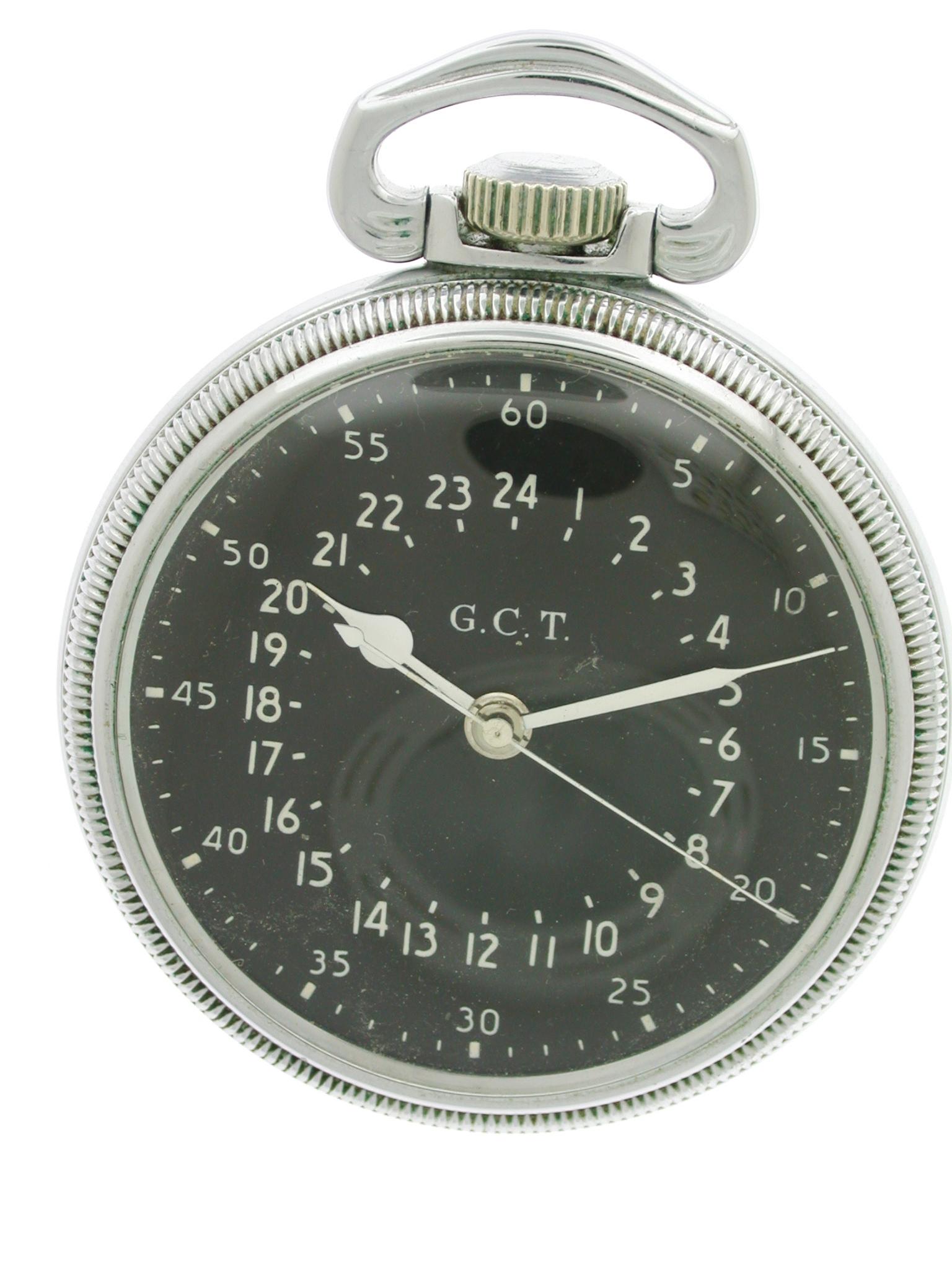 Military Antique Hamilton US Government Pocket Watch 24 Hour - 4992b G.C.T. - USA 1942 (1 of 7) Military Antique Hamilton US Government Pocket Watch 24 Hour - 4992b G.C.T. - USA 1942 (1 of 7)
