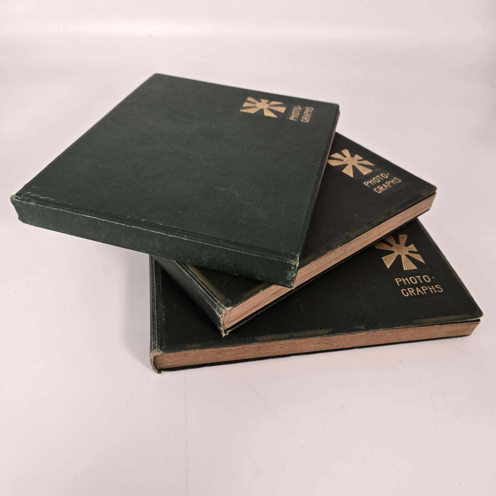 Rare Set of Three Edwardian Photograph Albums c.1910 (1 of 19) Rare Set of Three Edwardian Photograph Albums c.1910 (1 of 19)