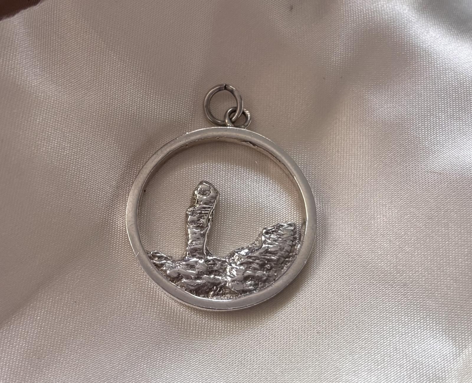 Vintage Malcolm Gray Old Man of Hoy Silver Pendant (1 of 7) Vintage Malcolm Gray Old Man of Hoy Silver Pendant (1 of 7)