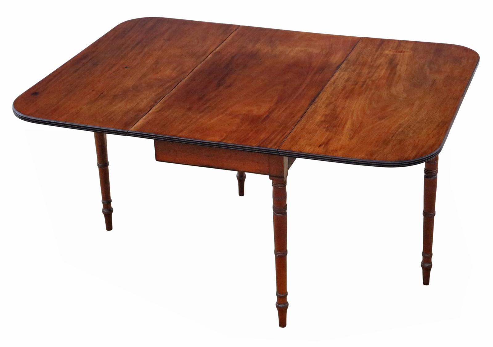 Cuban Mahogany Drop Leaf Tables - main image