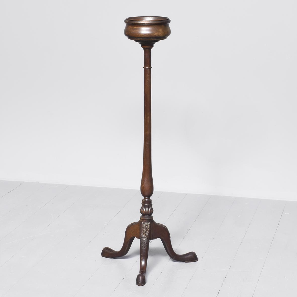 Mahogany Torchere & Jardiniere (1 of 7)