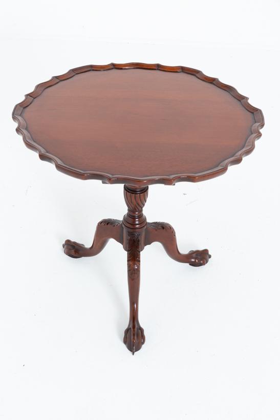 Mahogany Chippendale Style Wine Table (1 of 6)