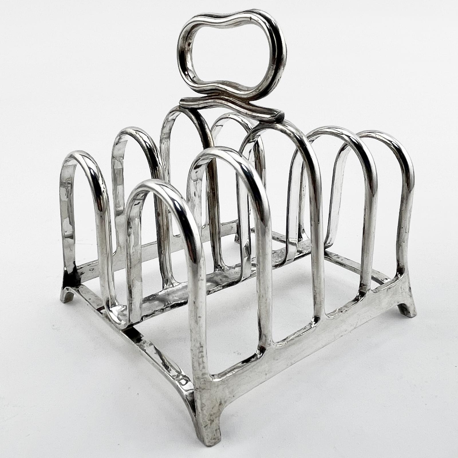 Superb Quality French Christofle Silver Plated Toast Rack (1 of 6) Superb Quality French Christofle Silver Plated Toast Rack (1 of 6)