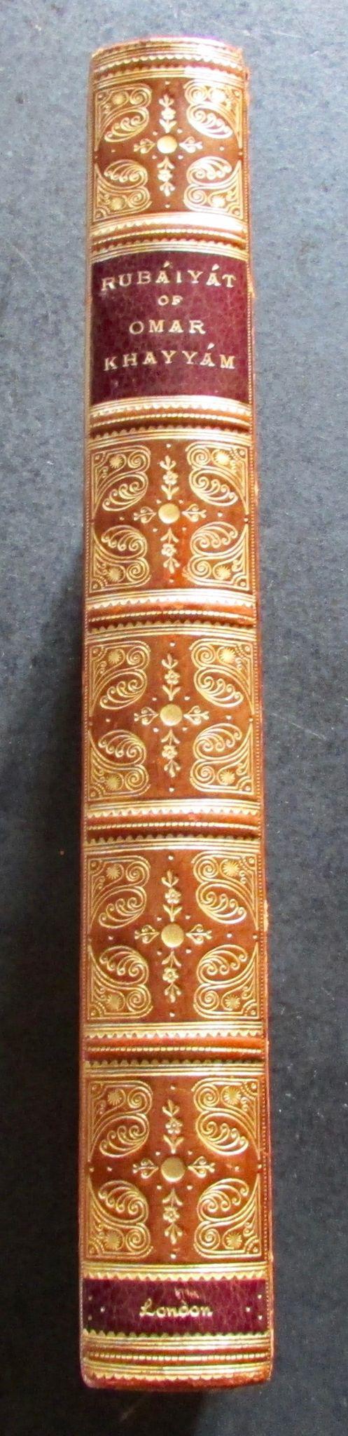 1909 Rubaiyat of Omar Khayyam Illustrated Edition Full Leather Prize Binding (1 of 5) 1909 Rubaiyat of Omar Khayyam Illustrated Edition Full Leather Prize Binding (1 of 5)
