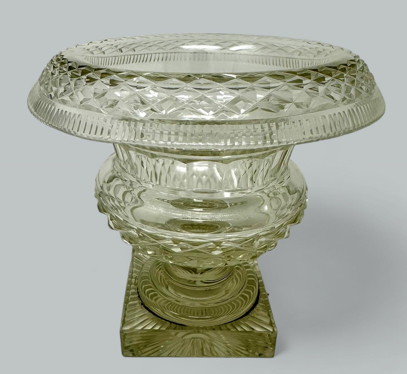 Antique Irish Tipperary Waterford Glass Cut Crystal Victorian Turnover Bowl 19ct (1 of 8) Antique Irish Tipperary Waterford Glass Cut Crystal Victorian Turnover Bowl 19ct (1 of 8)