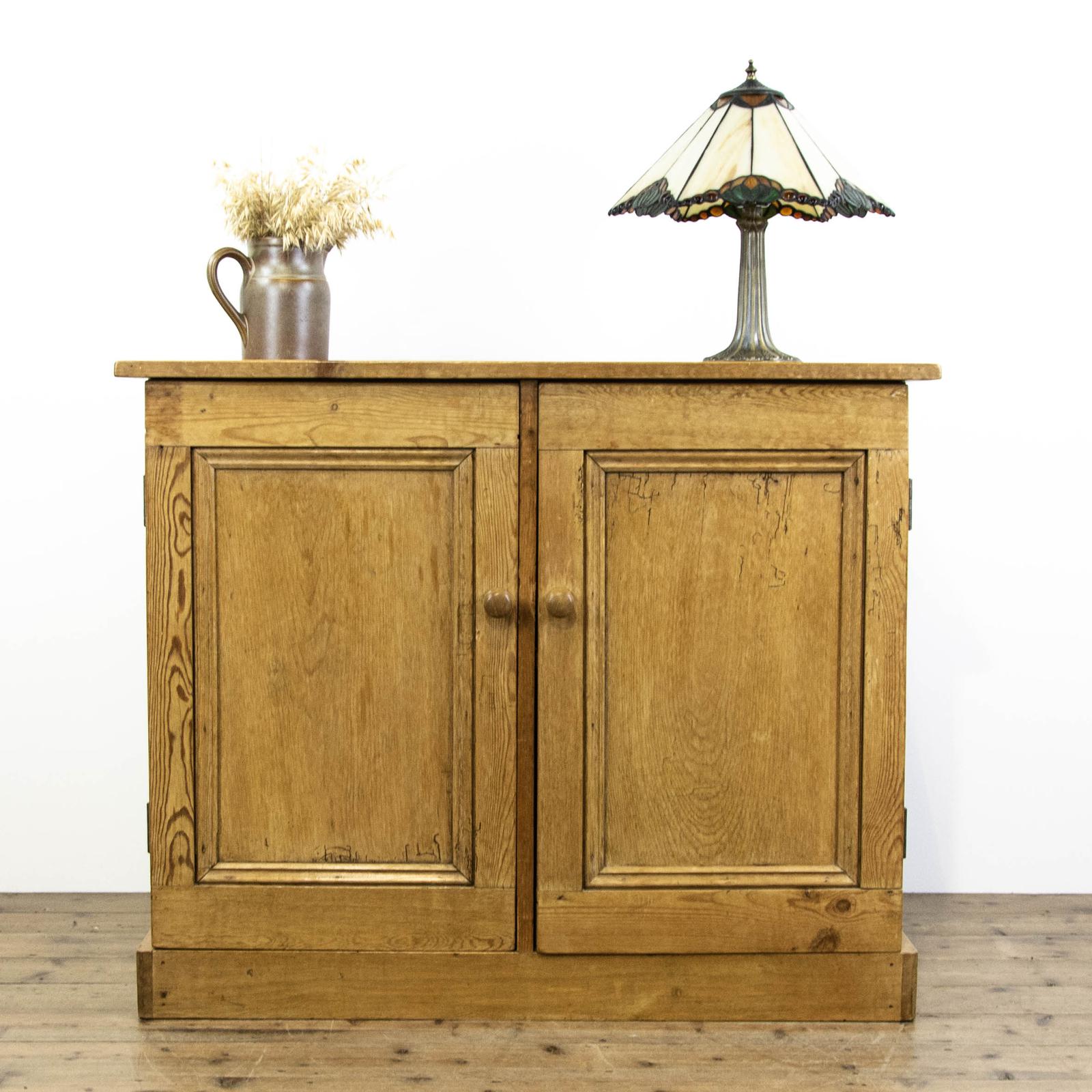 Antique Pine Two Door Cupboard (1 of 9) Antique Pine Two Door Cupboard (1 of 9)