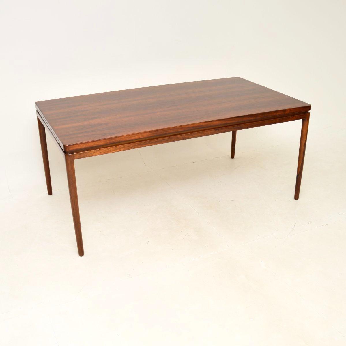Danish Vintage Rosewood Dining Table by Johannes Andersen (1 of 11) Danish Vintage Rosewood Dining Table by Johannes Andersen (1 of 11)