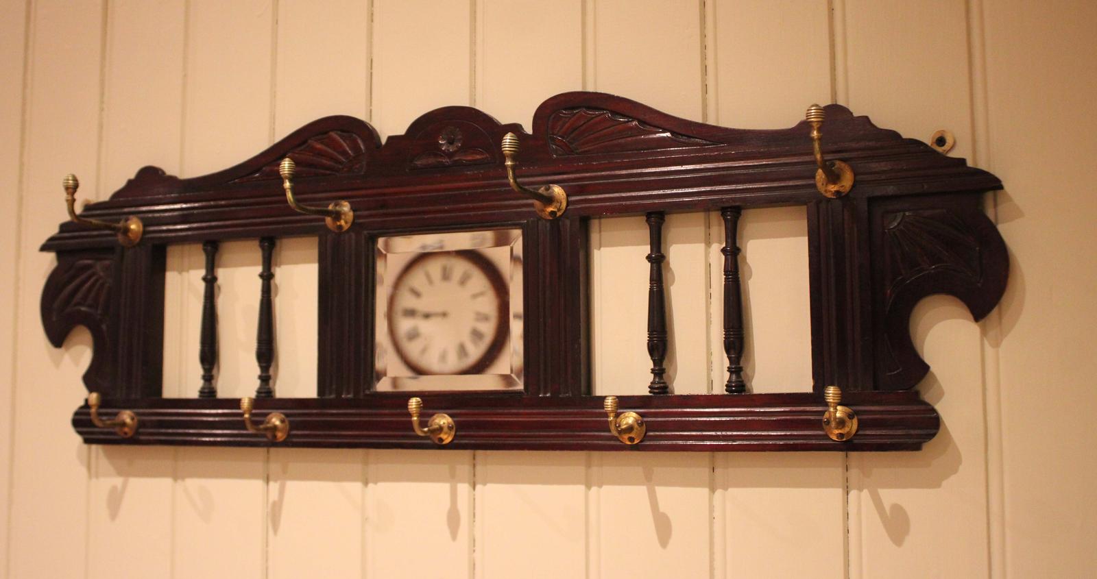 Late 19th Century Mahogany Coat Rack (1 of 11) Late 19th Century Mahogany Coat Rack (1 of 11)